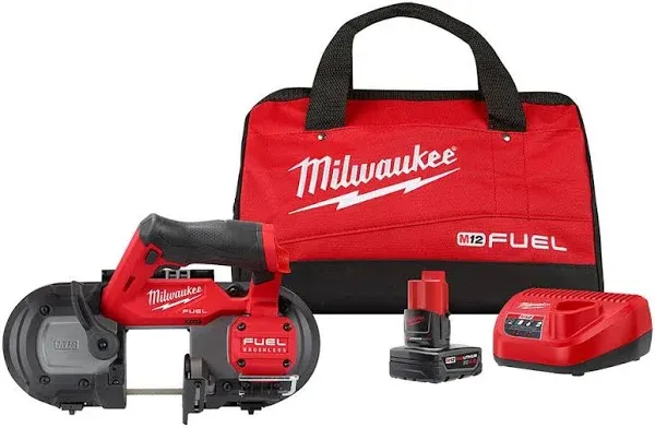 Milwaukee M12 FUEL Compact Band Saw Kit, Includes Battery, Model# 2529-21XC