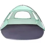 WhiteFang Beach Tent Anti-UV Portable Sun Shade Shelter for 6 Person, 