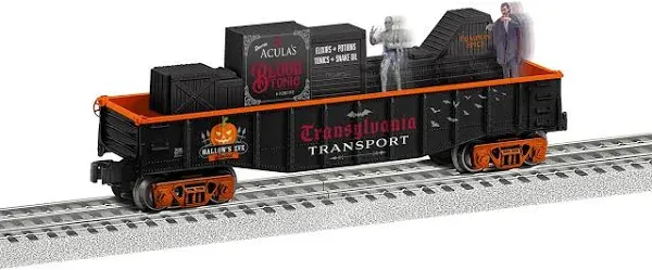 Lionel 2228100 Hallows Eve Monster Chasing Gondola O-27 New MIB Halloween Sealed