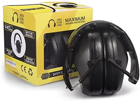 Pro for Sho 34dB Shooting Ear Protection - Special Designed Ear Muffs Lighter