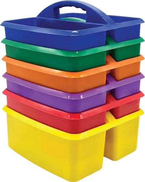 Teacher Created Resources Brights Storage Caddies Set 6-Pack - by TCR