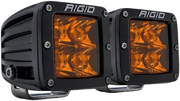 Rigid Industries D-Series Pro Amber Spot Lens Pair