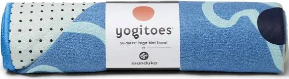 Manduka Yogitoes Yoga Mat Towel Porcelain / Standard 71"