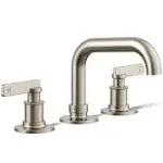 Castia by Studio McGee Widespread Bathroom Sink Faucet, 1.2 GPM Vibrant Brushed Nickel