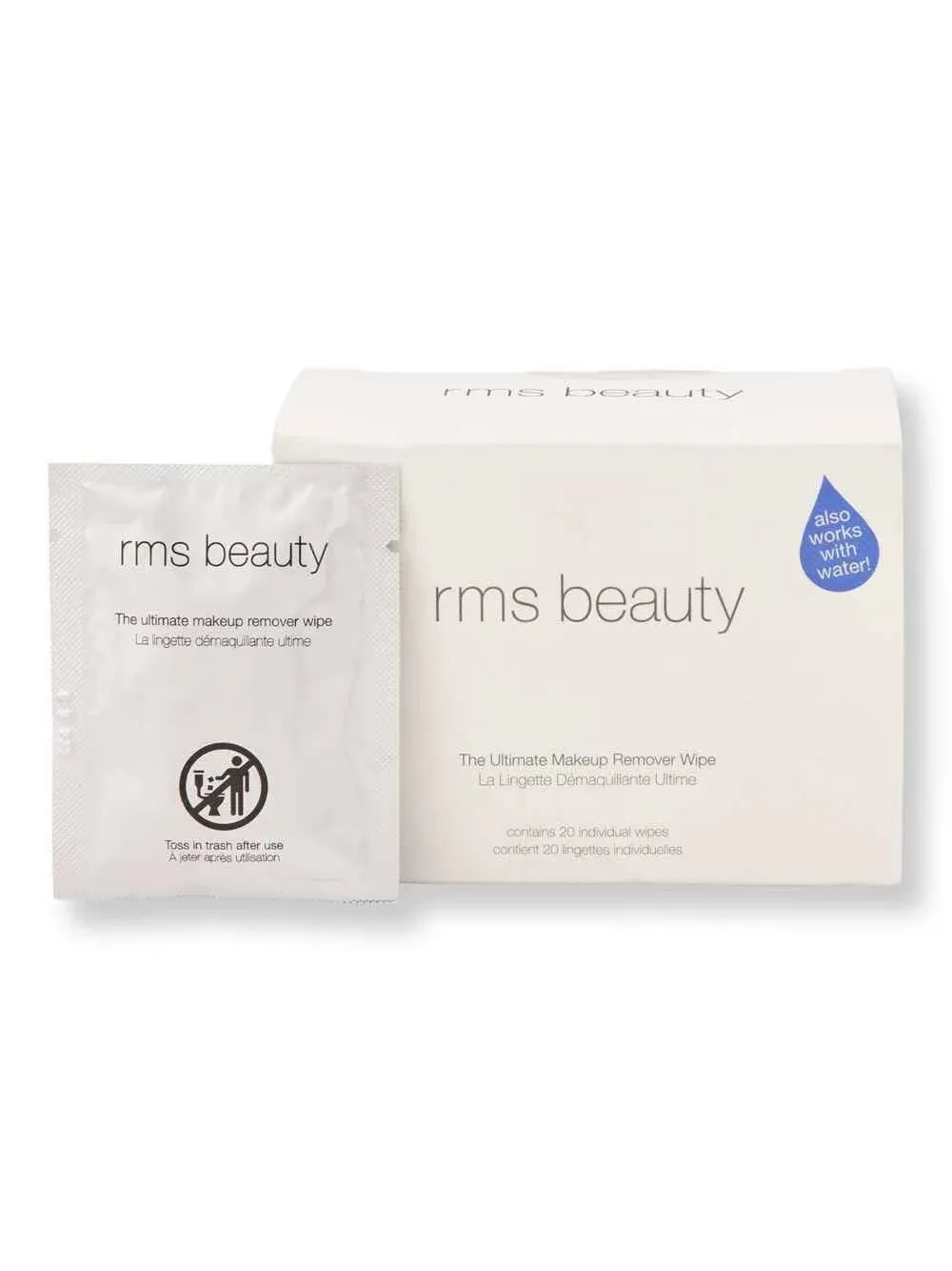 RMS Beauty Ultimate Makeup Remover Wipes 20