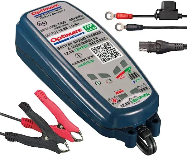 Tecmate Optimate Lithium 0.8A Battery Charger