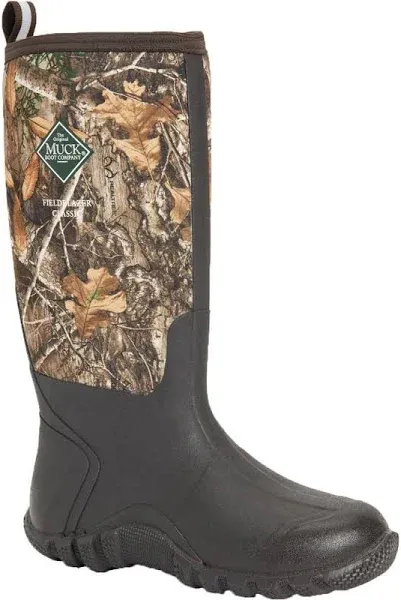 Muck Men's Fieldblazer Classic Fleece Boot - Brown/Realtree Edge 7