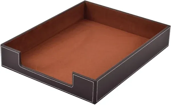 XNONE Leather Letter Tray