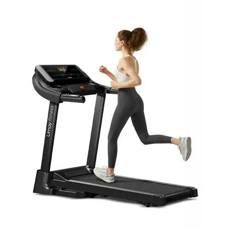 UMAY Fitness Home Auto Folding 3 Level Incline Treadmill