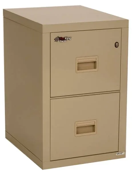 FireKing Turtle 2-Drawer Vertical File Cabinet