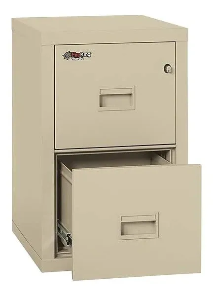 FireKing Turtle 2-Drawer Vertical File Cabinet