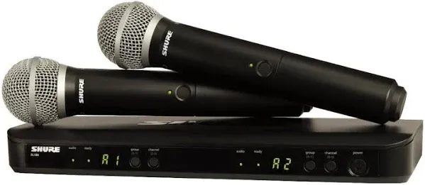 Shure BLX288 Dual Handheld Wireless System