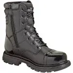 Thorogood Men's 834-6888 Black 8 Inch Uniform Side Zip Jump Boots