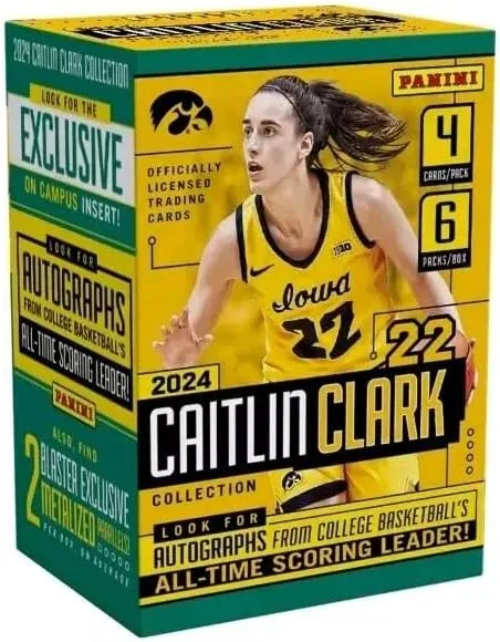 2024 Panini Caitlin Clark Collection Basketball Blaster Box