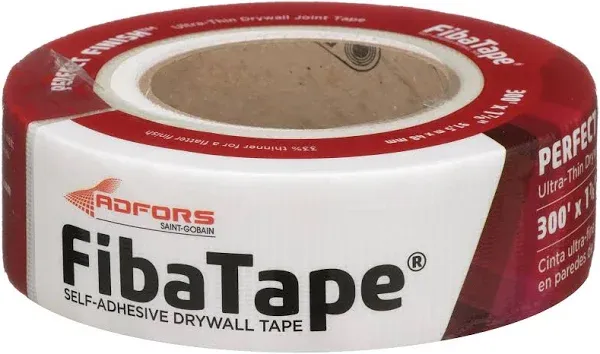 Fibatape Perfect Finish 1-7/8 In. X 300 Ft. Self-Adhesive Mesh Drywall Joint Tap