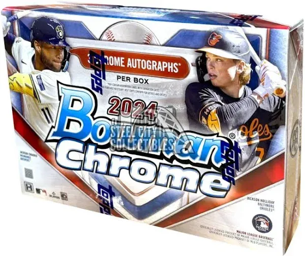 Bowman Chrome Baseball HTA Box