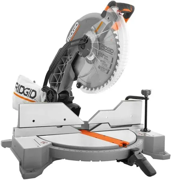 Ridgid 12 in. Dual Bevel Miter Saw with LED