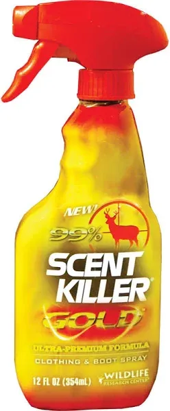 Scent Gold Clothing Spray Ultra-Premium Formula Odor Control Deer Hunting 24oz