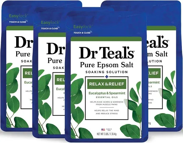 Dr Teal's Pure Epsom Salt Eucalyptus Soaking Solution