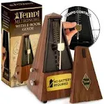 Tempi Metronome for Musicians - Mechanical Piano, Mahogany 