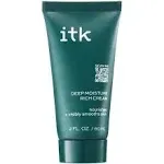 ITK Skincare Deep Moisture Rich Face Cream with Hyaluronic Acid & Ceramides for Dry Skin, 2 oz