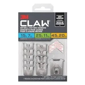 3M Claw Drywall Picture Hanger With Spot Markers