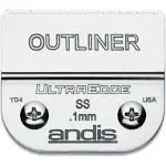 Andis 64160 UltraEdge Carbon-Infused Steel Detachable Outliner Blade, 1mm Cut Le