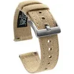 Khaki Crafted Canvas Watch Band