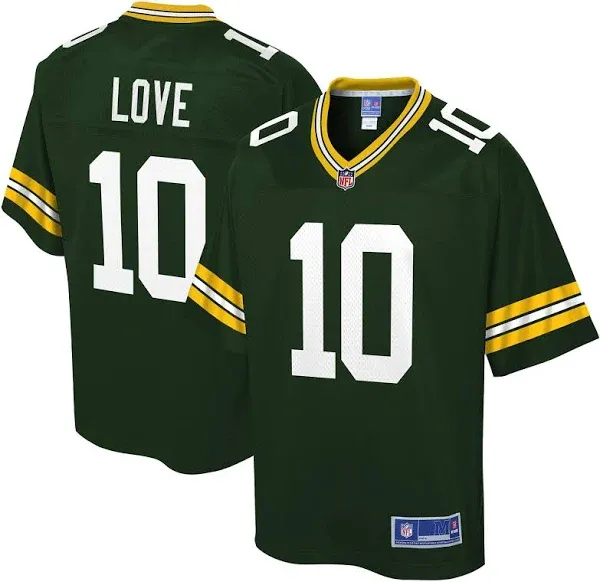 NFL Pro Line Men's Jordan Love Green Bay Packers Jersey