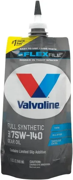 Valvoline Flexfill Full Synthetic Gear Oil