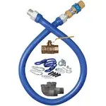 Dormont 1675KIT48 Quick Disconnect Gas Hose Kit, 48" x 3/4"