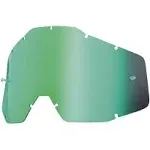 100% Accuri/Racecraft/Strata Replacement Lens Green Mirror