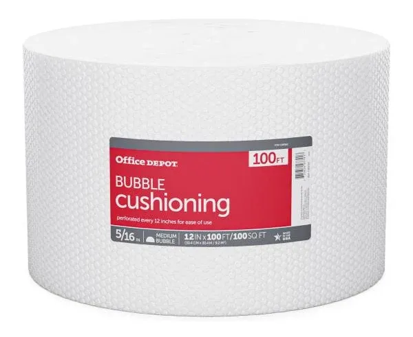 Office Depot Medium Bubble Cushioning