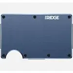 The Ridge Men's RFID Money Clip Metal Wallet, Navy