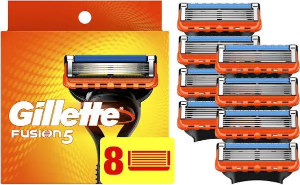 Gillette Fusion5 Power Razor Blade 8 Cartridges