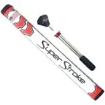 SuperStroke CounterCore Flatso 2.0 Putter Grip Red