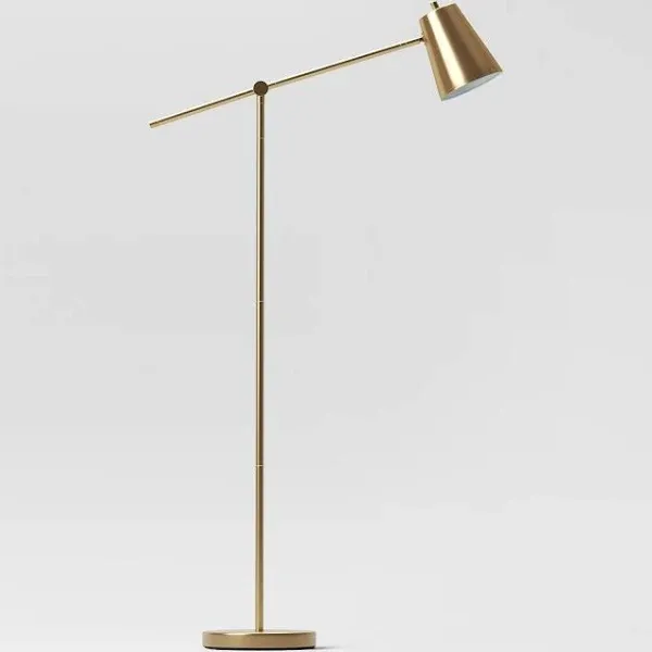 Cantilever Floor Lamp Brass - Threshold