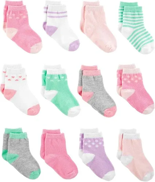 Simple Joys by Carter's Baby 12-Pack Socks