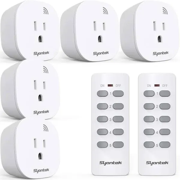 Remote Control Outlet Wireless Light Switch for Household Appliances, Expanda...