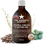 The Goodbye Company Extra Virgin Castor Oil - 16.9oz - 100% Pure Castor Oil C...