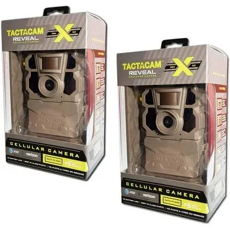 Tactacam Reveal x Gen 2.0 LTE Cellular Trail Camera -16 Megapixels Hunting Trail