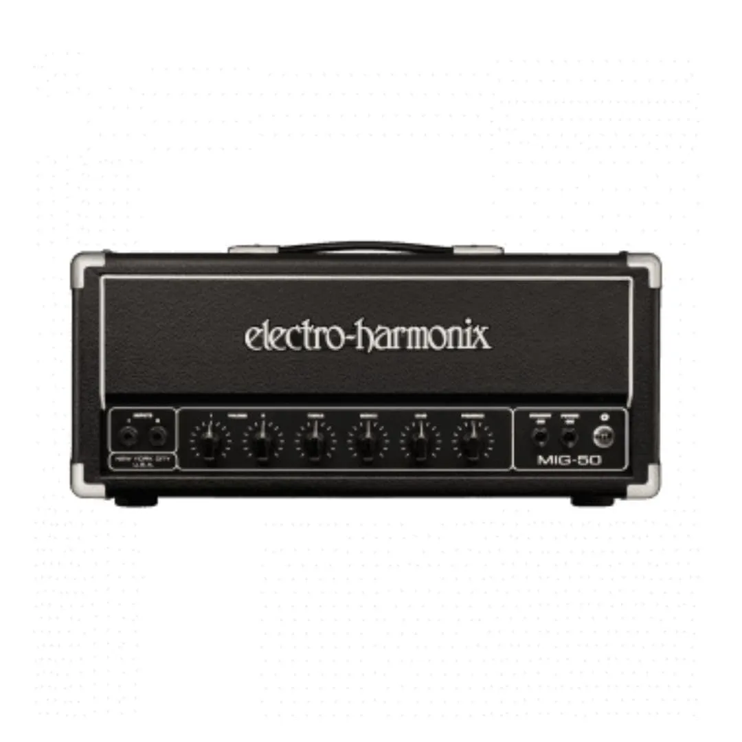 Electro-Harmonix MIG-50 2-Channel 50-Watt Tube Guitar Amp Head | Reverb