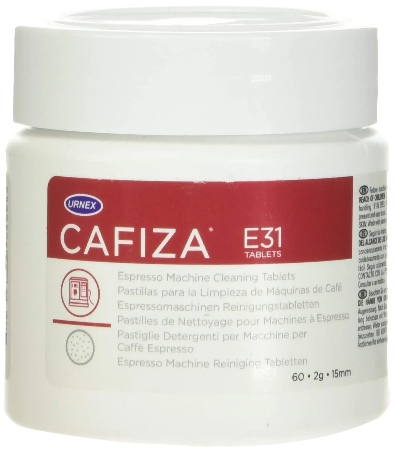 Urnex Cafiza Espresso Machine Cleaning Tablets