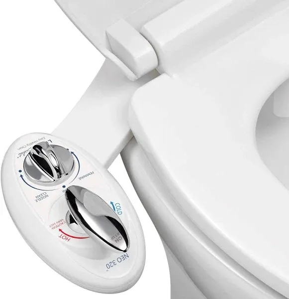 LUXE Bidet NEO 320 Water Self-Cleaning Bidet Attachment