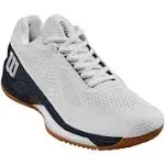 Wilson Women's Rush Pro 4.0 Tennis Shoes (White/Navy/Gum)