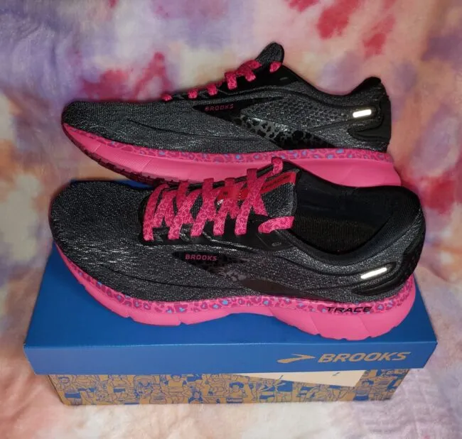 Brooks Womens Trace 2 Black Running Shoes Size 6 (7742256)