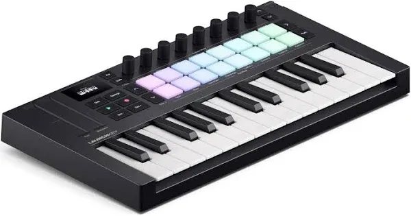 Novation Launchkey Mini 25 MK4 USB MIDI Keyboard Controller (25 Mini Keys)