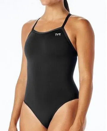 TYR Women's Durafast Elite Solid Diamondfit Swimsuit