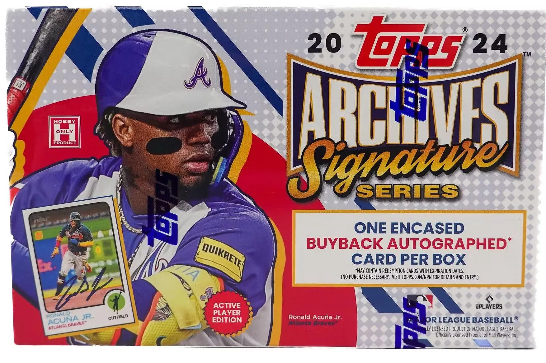 Topps Archives Signature Series Active Baseball Box Case