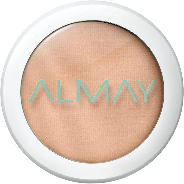 Almay Clear Complexion Pressed Powder, Hypoallergenic, Cruelty Free, Oil Free, Fragrance-Free, Dermatologist Tested